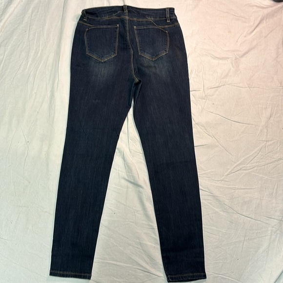 Warehouse One Women’s  Skinny jeans Dark Wash Size 32 Reg - Picture 5 of 7